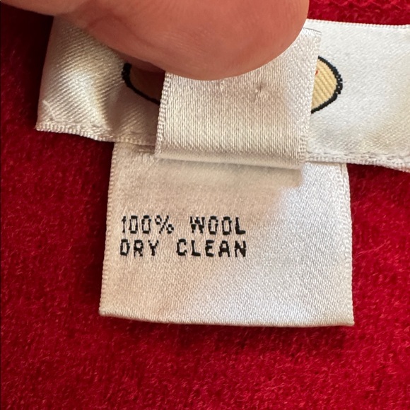 Talbots Wool Red Blazer - Picture 3 of 8